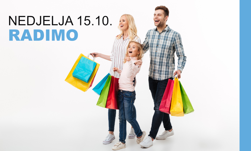 Radna nedjelja 15.10.