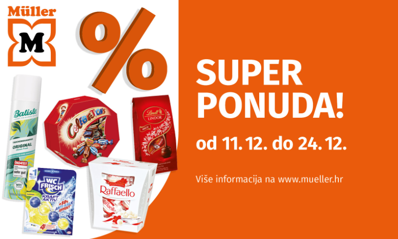 Vrijeme je za novu Müllerovu SUPER PONUDU!