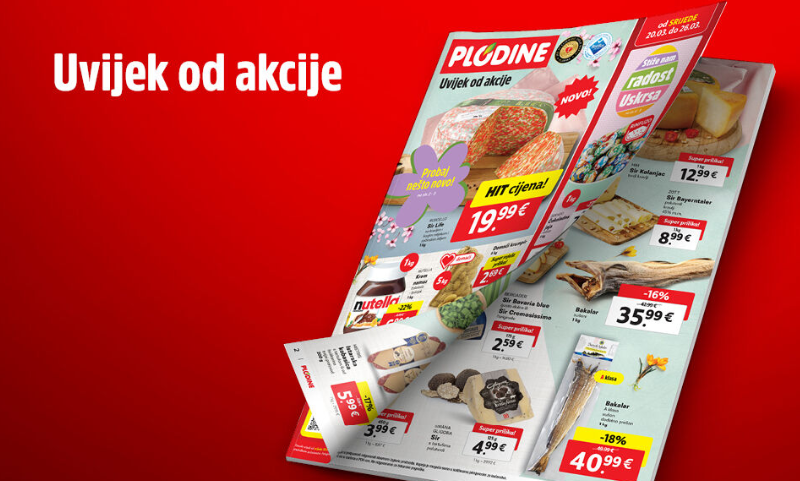 Popusti u novom katalogu Plodina