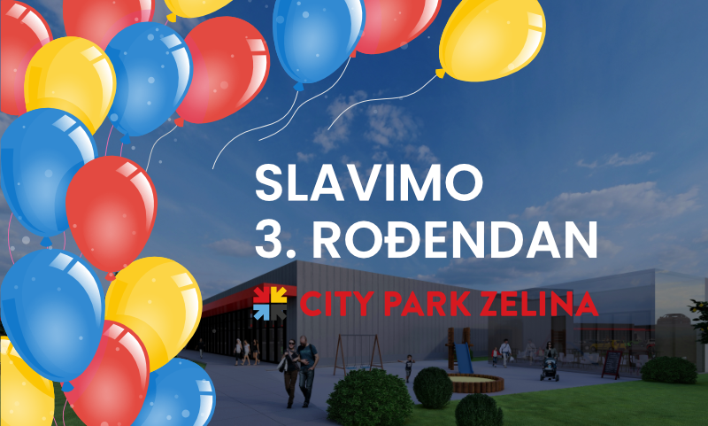 Proslava 3. rođendana centra City park Zelina