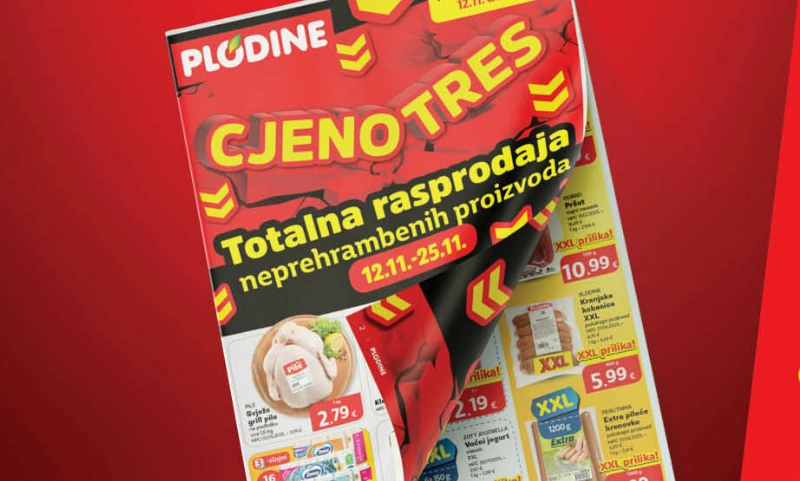 Totalna rasprodaja neprehrambenih proizvoda u Plodinama