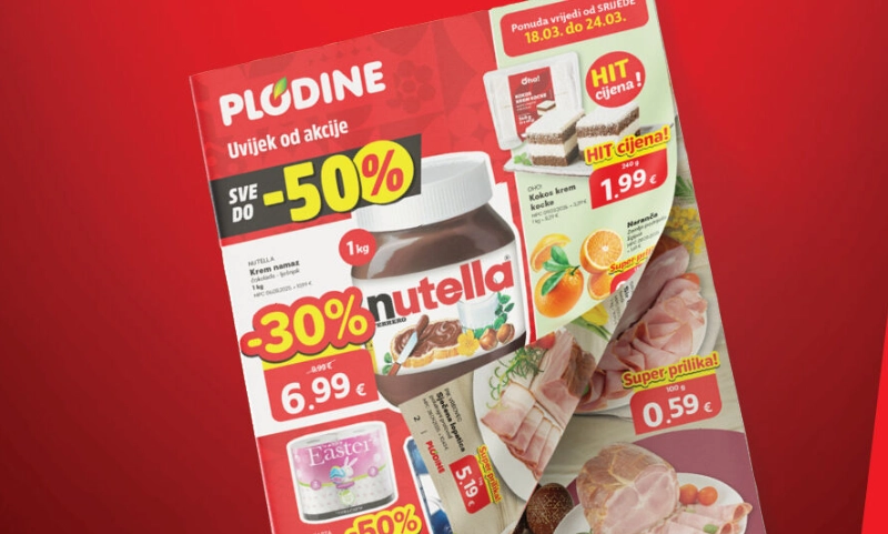 U novom katalogu Plodina -50%