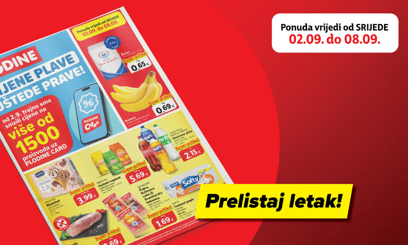 Prolistajte novi katalog Plodina